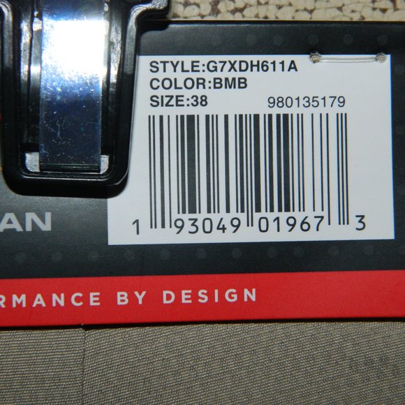 Greg Norman Moisture Wicking Performance Golf Shorts Size 38 (G-29) - Picture 3 of 4